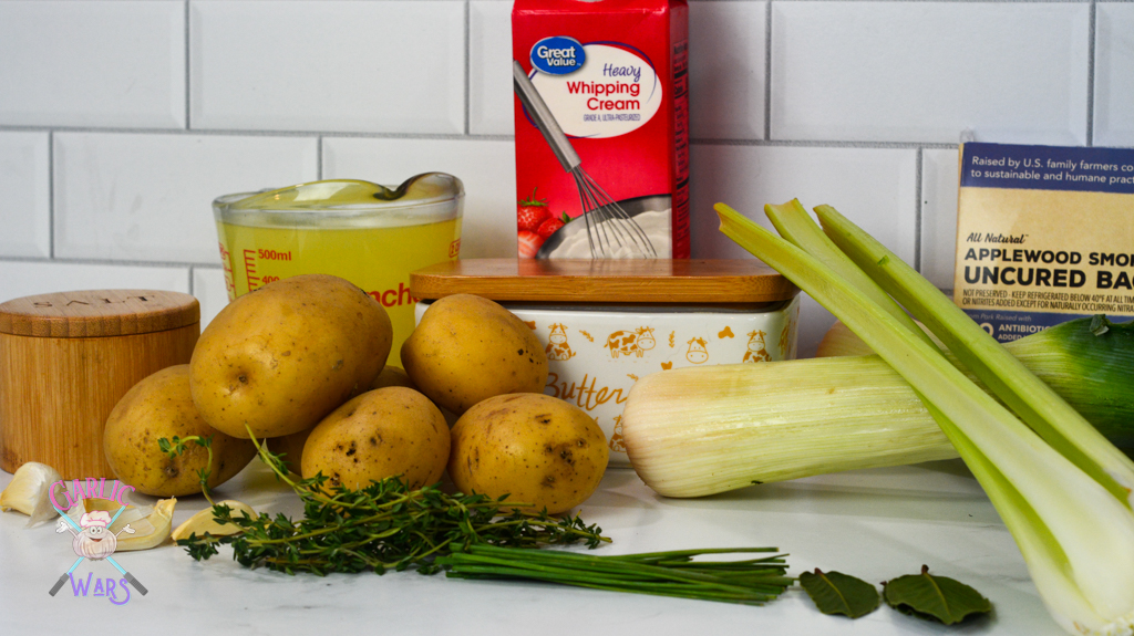 ingredients used in potato leek soup