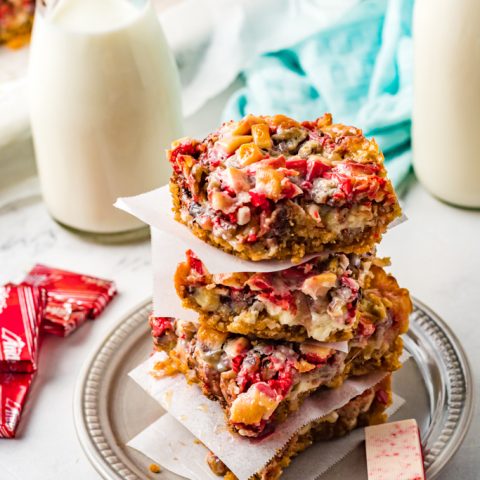 7 layer peppermint bars