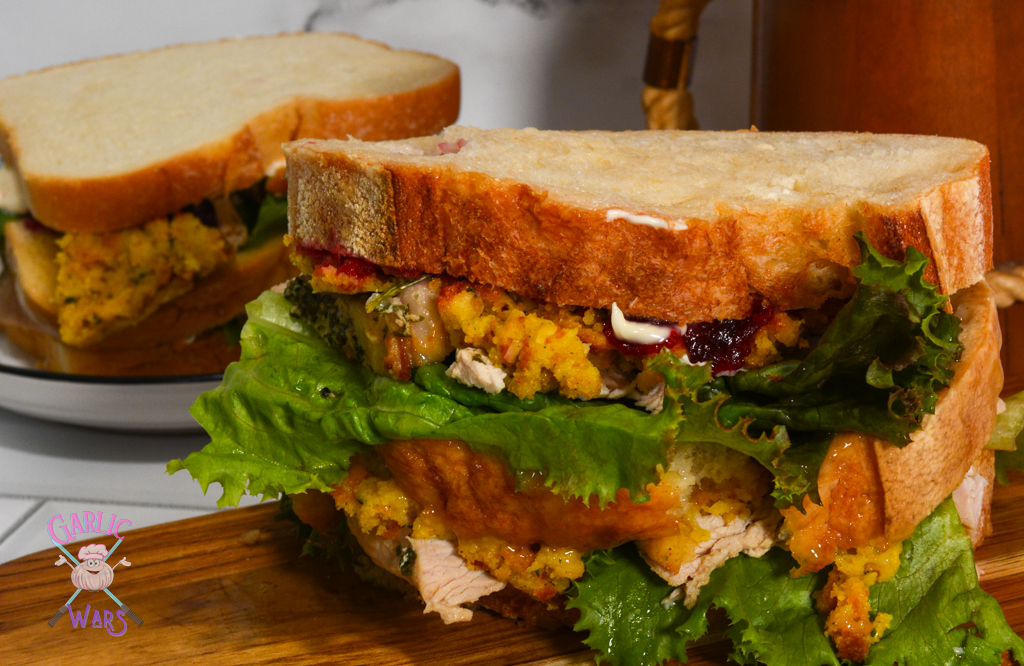 thanksgiving leftover sandwich