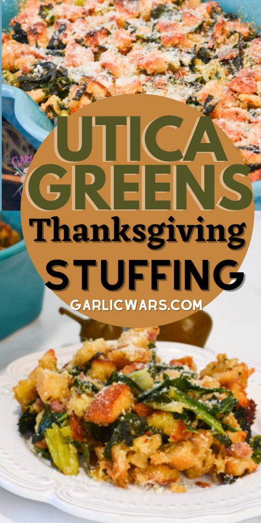 utica greens thanksgiving stuffing for pinterest