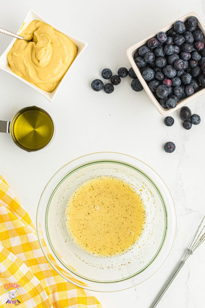 lemon vinagrette process